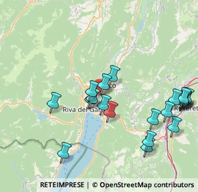 Mappa Via Cavallo, 38062 Arco TN, Italia (8.5075)