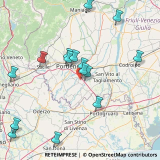 Mappa Via Nuova Fratte, 33082 Azzano Decimo PN, Italia (18.656)