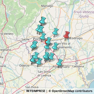 Mappa Via Nuova Fratte, 33082 Azzano Decimo PN, Italia (11.3475)