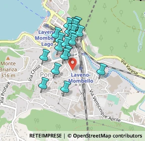 Mappa Via Nazario Sauro, 21014 Laveno-Mombello VA, Italia (0.37)