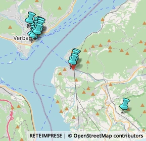 Mappa Via Nazario Sauro, 21014 Laveno-Mombello VA, Italia (4.74)