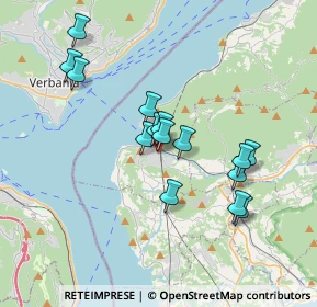 Mappa Via Nazario Sauro, 21014 Laveno-Mombello VA, Italia (3.13)