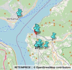 Mappa Via Nazario Sauro, 21014 Laveno-Mombello VA, Italia (2.85273)