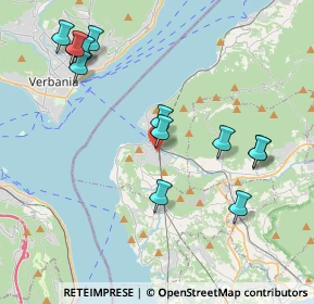 Mappa Via Nazario Sauro, 21014 Laveno-Mombello VA, Italia (4.45857)