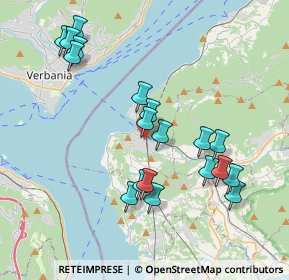 Mappa Via Nazario Sauro, 21014 Laveno-Mombello VA, Italia (3.87053)