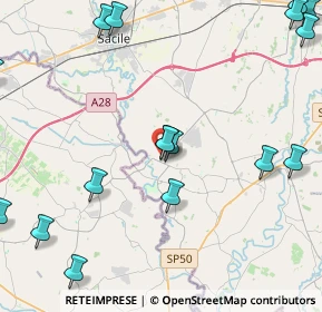 Mappa Via Galileo Galilei, 33070 Brugnera PN, Italia (6.2485)