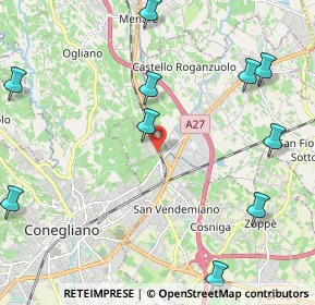 Mappa Vicolo Dolomiti, 31020 San Vendemiano TV, Italia (2.95917)