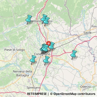 Mappa Vicolo Dolomiti, 31020 San Vendemiano TV, Italia (5.81364)