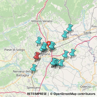 Mappa Vicolo Dolomiti, 31020 San Vendemiano TV, Italia (5.82778)