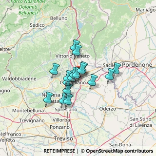 Mappa Vicolo Dolomiti, 31020 San Vendemiano TV, Italia (8.91235)