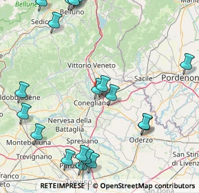 Mappa Vicolo Dolomiti, 31020 San Vendemiano TV, Italia (21.8)