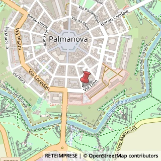 Mappa Contrada Villachiara, 30, 33057 Palmanova, Udine (Friuli-Venezia Giulia)