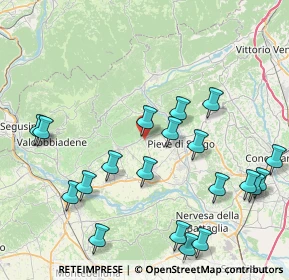 Mappa 31010 Farra di Soligo TV, Italia (9.535)