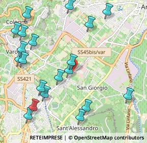 Mappa Localtià S. Tomaso, 38066 Riva del Garda TN, Italia (1.2855)