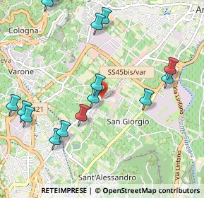 Mappa Localtià S. Tomaso, 38066 Riva del Garda TN, Italia (1.218)