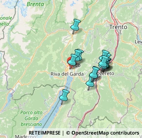 Mappa Localtià S. Tomaso, 38066 Riva del Garda TN, Italia (10.984)