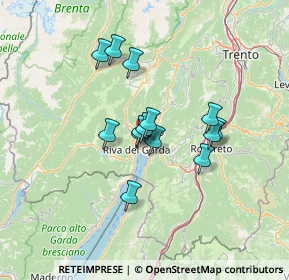 Mappa Localtià S. Tomaso, 38066 Riva del Garda TN, Italia (9.87643)