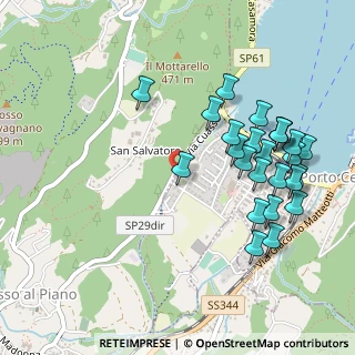 Mappa Via Cuasso, 21050 Porto Ceresio VA, Italia (0.5348)