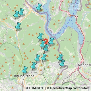 Mappa Via Cuasso, 21050 Porto Ceresio VA, Italia (4.32)