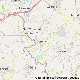 Mappa Brugnera