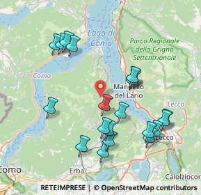 Mappa Via Lubert, 22030 Barni CO, Italia (7.969)