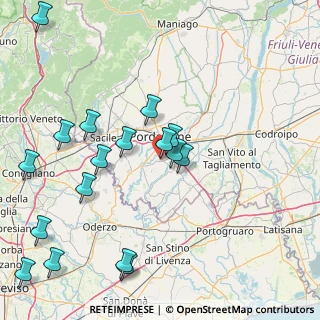 Mappa Via G. Deledda, 33082 Azzano Decimo PN, Italia (19.25118)