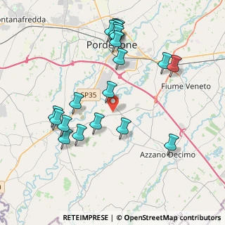 Mappa Via G. Deledda, 33082 Azzano Decimo PN, Italia (4.247)