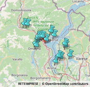 Mappa Via Brera, 28831 Baveno VB, Italia (10.32176)