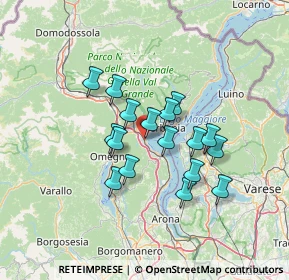 Mappa Via Brera, 28831 Baveno VB, Italia (10.48824)