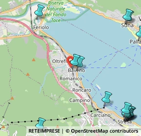 Mappa Via Brera, 28831 Baveno VB, Italia (3.604)