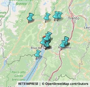Mappa Via Santa Caterina, 38062 Arco TN, Italia (10.05667)