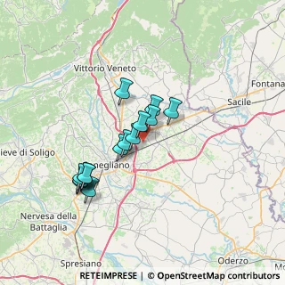 Mappa 31020 San Fior TV, Italia (5.75786)