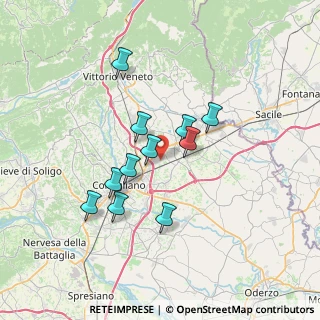Mappa 31020 San Fior TV, Italia (5.78364)