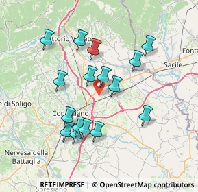 Mappa 31020 San Fior TV, Italia (6.73313)