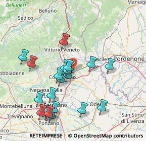 Mappa 31020 San Fior TV, Italia (15.55)