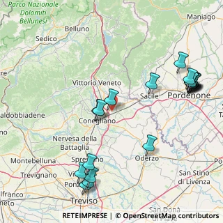 Mappa 31020 San Fior TV, Italia (20.3005)