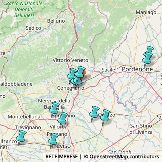 Mappa 31020 San Fior TV, Italia (18.38)