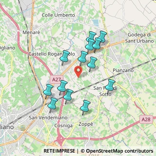 Mappa 31020 San Fior TV, Italia (1.59538)