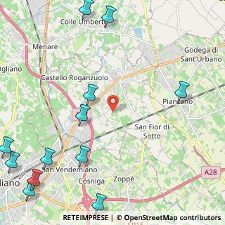 Mappa 31020 San Fior TV, Italia (3.29833)