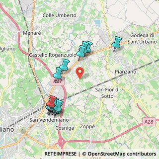 Mappa 31020 San Fior TV, Italia (1.95786)