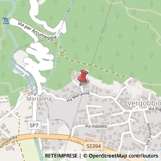 Mappa Via Vignazze, 8, 21030 Cuveglio, Varese (Lombardia)