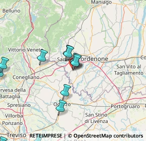 Mappa Via Lino Zanussi, 33070 Brugnera PN, Italia (17.06167)