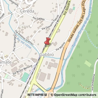 Mappa Via Novara, 48, 28881 Casale Corte Cerro, Verbano-Cusio-Ossola (Piemonte)