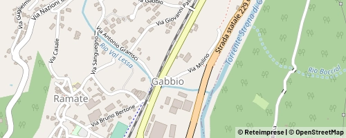 Mappa Casale Corte Cerro