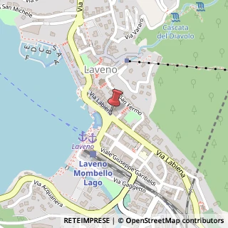 Mappa Via Labiena, 78, 21014 Laveno-Mombello, Varese (Lombardia)
