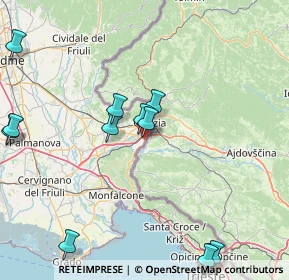 Mappa SS55, 34170 Gorizia GO, Italia (20.83923)