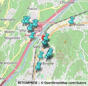 Mappa Localita S Ilario, 38068 Rovereto TN, Italia (0.728)