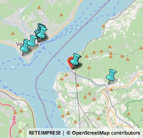 Mappa Lungolago Alessandro Volta, 21014 Laveno-Mombello VA, Italia (3.73769)