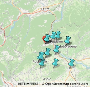Mappa Via Sorafontana, 32031 Alano di Piave BL, Italia (5.23)