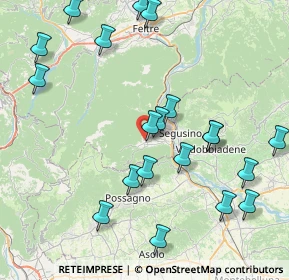 Mappa Via Sorafontana, 32031 Alano di Piave BL, Italia (9.2135)